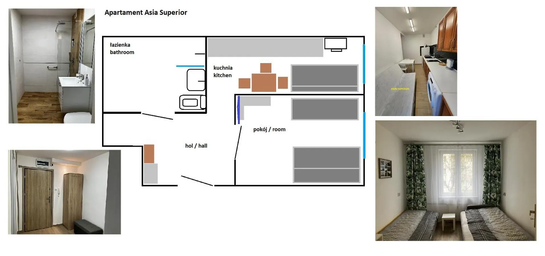 Apartamenty Asia Krakau
